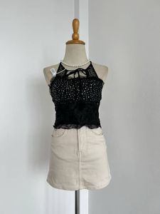 Y2K Black Top