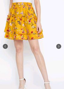 Floral Tiered Skirt