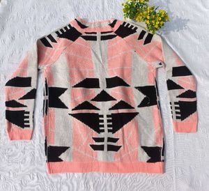 Geometric Knit Cardigan 🖤🪷