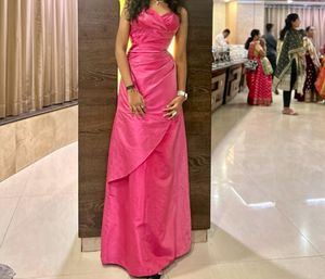 Rose Pink Corset Gown