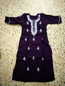 Elegant Embroidered Kurta