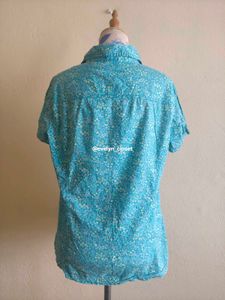 Floral Print Short Sleeve Shirt