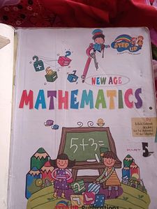 Class 5th Book Name New Age Mathematic
