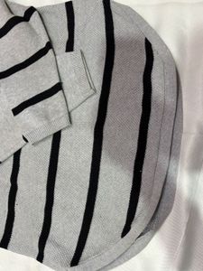 Striped Pullover Sweater