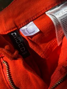 Wide twill trouser
