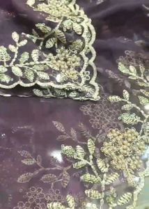 Beautiful Organza Embroidered Dupatta
