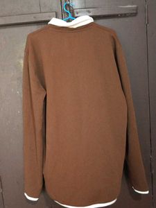 Brown Polo Neck Shirt
