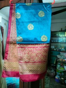 Like New Saree.Falls And Pico Done.