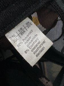 Black Floral Bralette