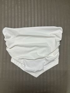 WHITE TUBE TOP