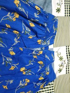 Floral Tiered Maxi Skirt