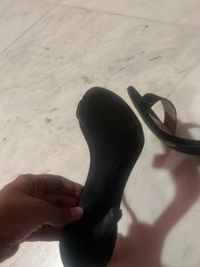 H&amp;M Black Pencil Heels, Near To New Condition.