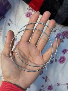 Silver Hoop Earrings