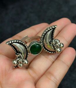Blue Stone Bird Ring
