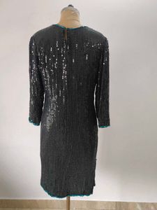 Vintage Sequin Party Dress