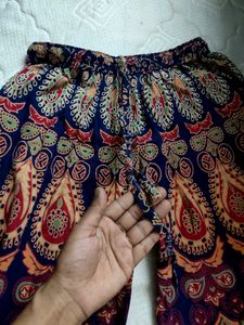 Boho Print Palazzo Pants