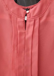 Sleeveless Pink Top