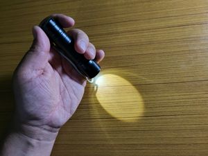 very compact rechargeable torch