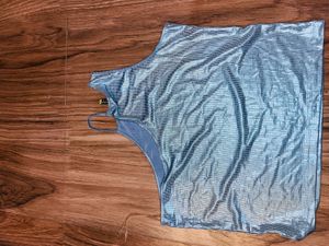 Part One Shoulder Crop Top