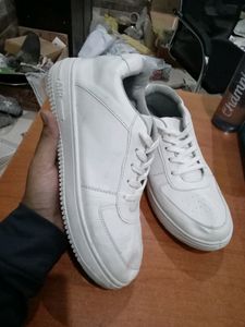 Men Stylish White Shoes