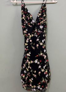 Backless And Eye Catching Mini Dress