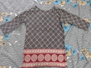 Patterned Short Kurti