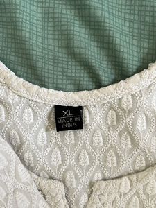 Elegant White Kurta