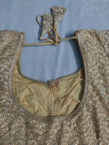 Embroidery Golden Blouse