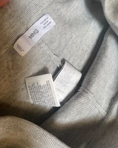 Mango imported flared Comfy Grey Sweatpants