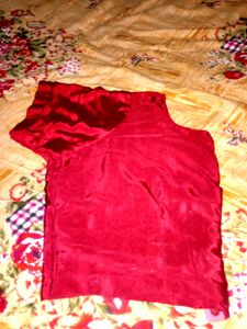 Satin Silk Soft Saree Blouse