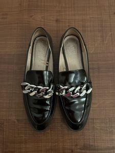 Zara Chain Loafers