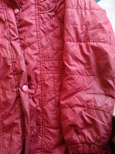 Maroon Padded Winter Jacket