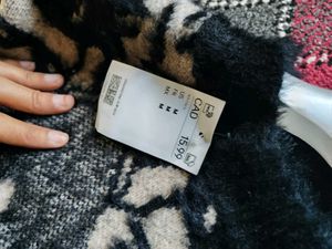 Patterned Knit Sweater