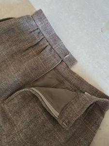 Vintage Wool Blend Skirt