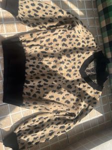 Leopard Print Sweater