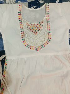 White Womens Kurta