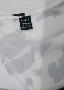 Cow Print Long Sleeve Top