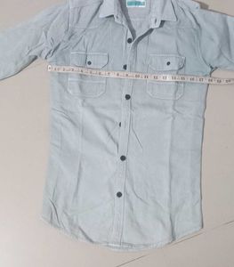 Light Blue Button-Up Shirt
