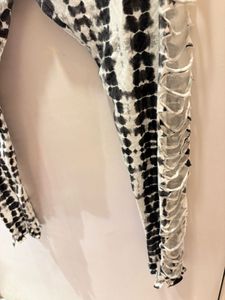 Tie Dye Cutout Leggings