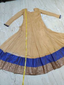 Beautiful 3 Pieces Navy Blue Gown