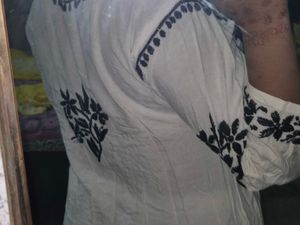 Chikankari Kurti Plazzo Set🫶🏻