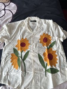 Sunflower Print Shirt