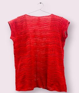 Red Net Shrug ✨