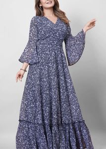 Floral Print Maxi Dress