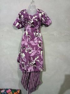 Purple Salwar Suit