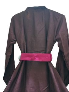 Elegant Maroon Maxi Dress