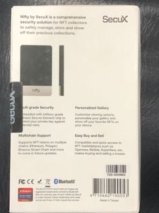 Nifty SecuX NFT Wallet