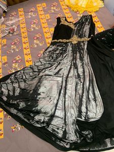 Tie Dye Ethnic Gown