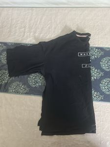 ONLY Women Black Floral Printed Pure Cotton Top