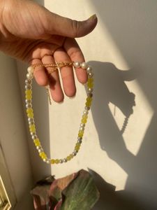 Elegant Combination Of Glass Beads Mala